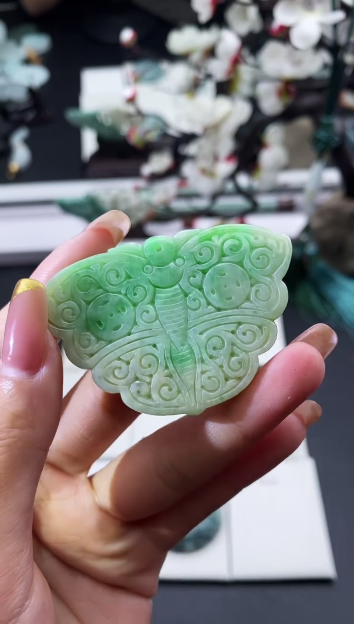 【闪购商品】翡翠吊坠(不含链)未镶嵌天然缅甸翡翠A货