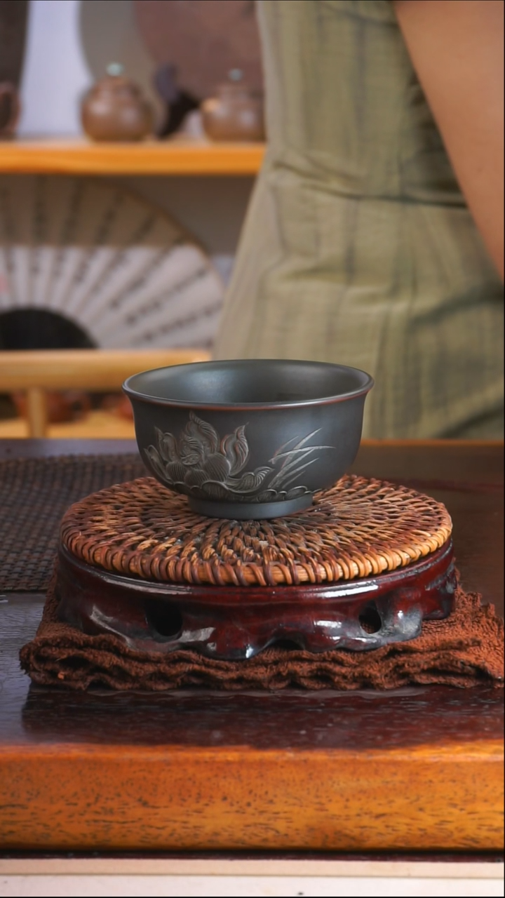 陶好***?广西钦州坭兴陶茶杯