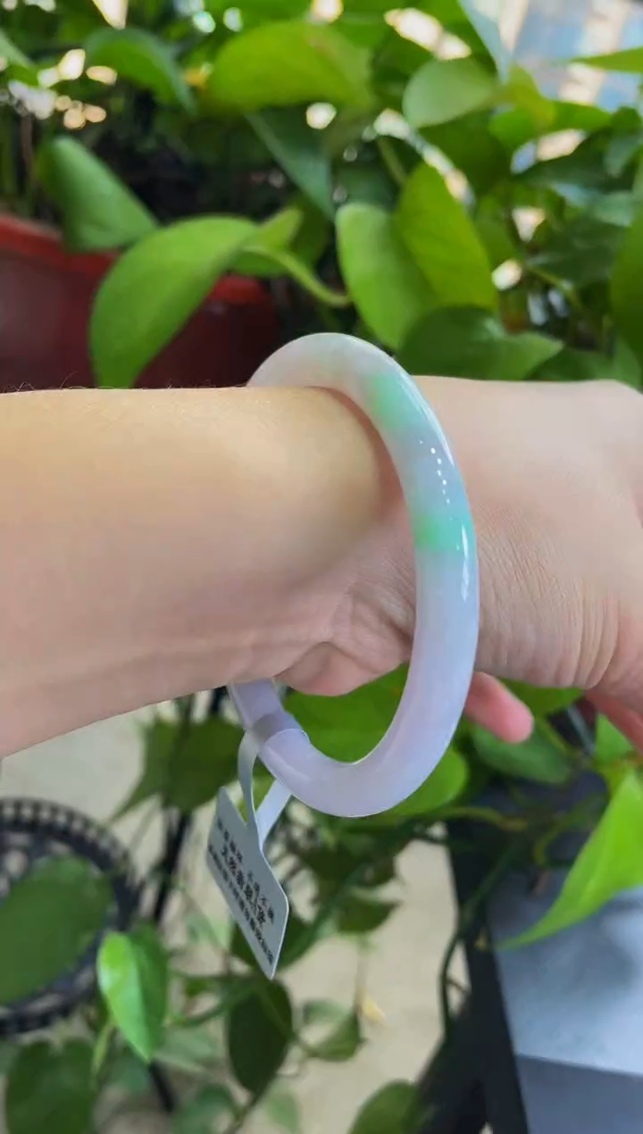 【闪购商品】翡翠未镶嵌手镯021手镯56.8