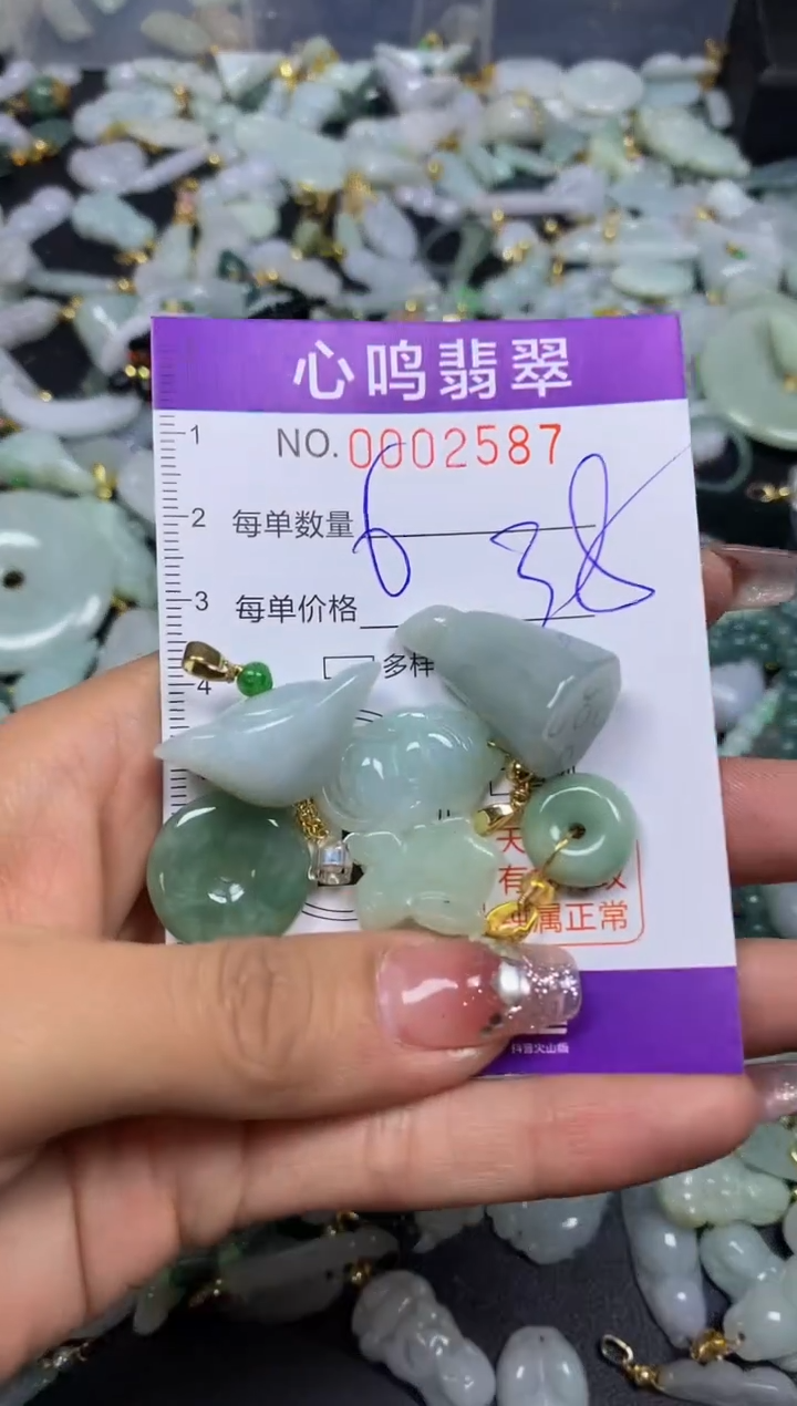 【闪购商品】翡翠颈饰未镶嵌闪购002587