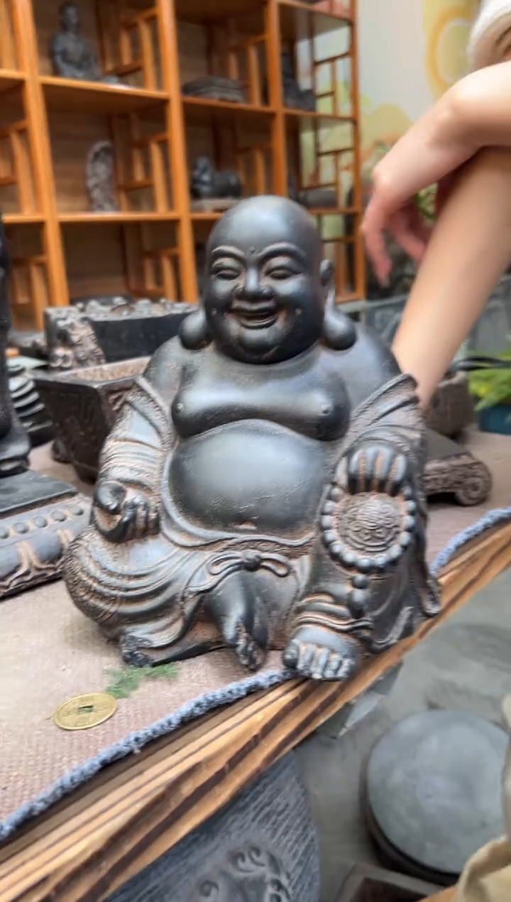 陶土【火山泥】大肚佛