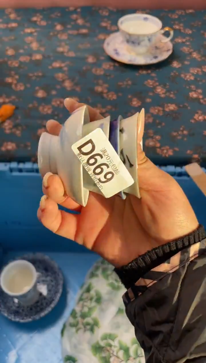 瓷片一***酒瓷器瓷器D669