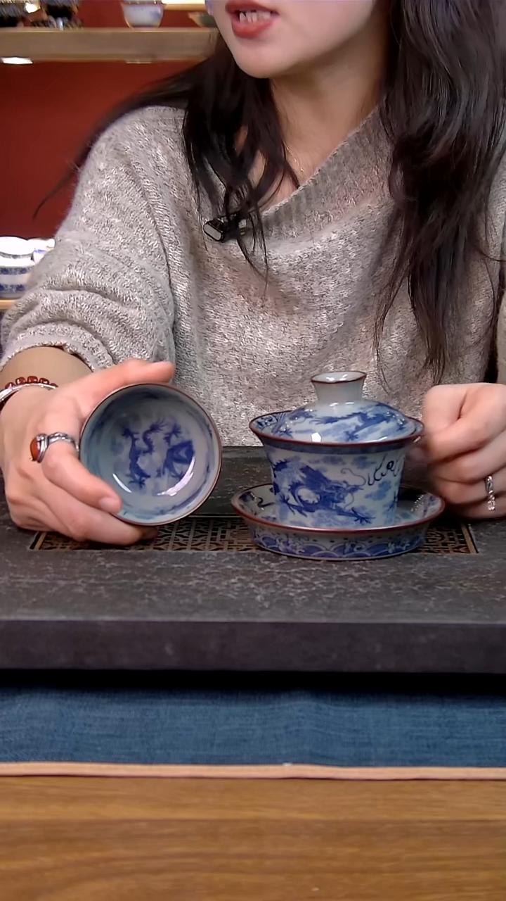 简装家用款2件套 老陶泥开片纹陶瓷茶具