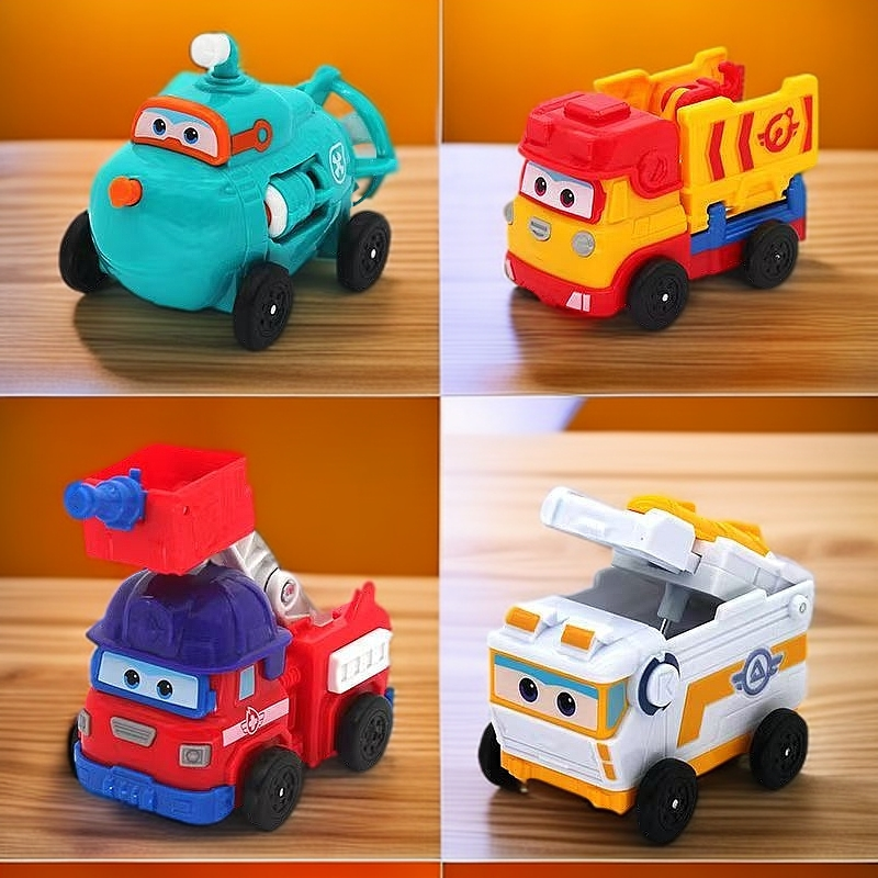 趣味变形车超级飞侠大保金小卡大勇超级基地宠物基地陆奇大保