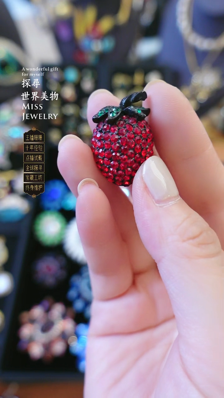 无合金大小姐直播间胸针