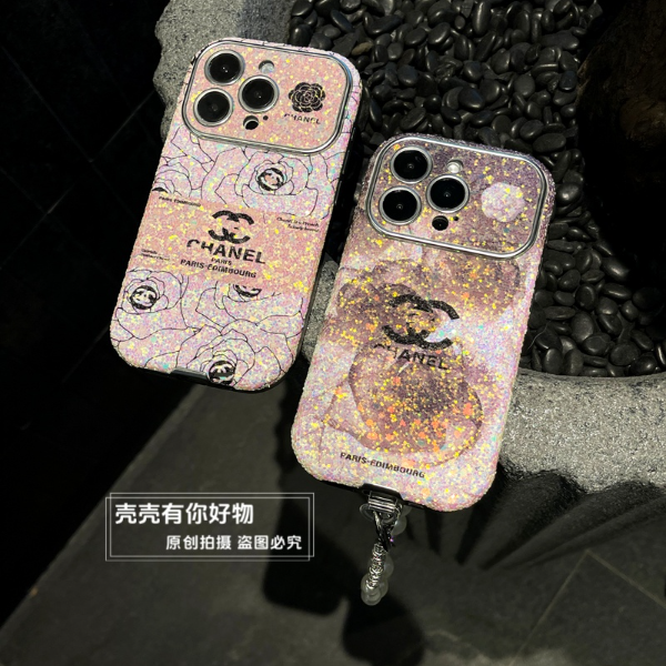 大视窗亮片适用苹果17多款机型16pro全包软边防摔15高级感手机壳