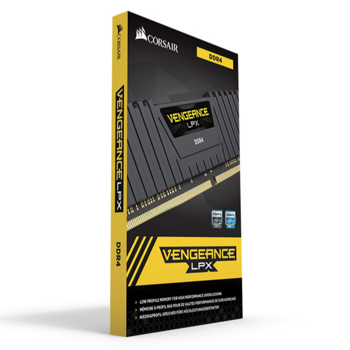 海盗船美商海盗船台式机内存条DDR4 320016G 复仇者LPX系列马甲条 DDR4 3200 16G 单条