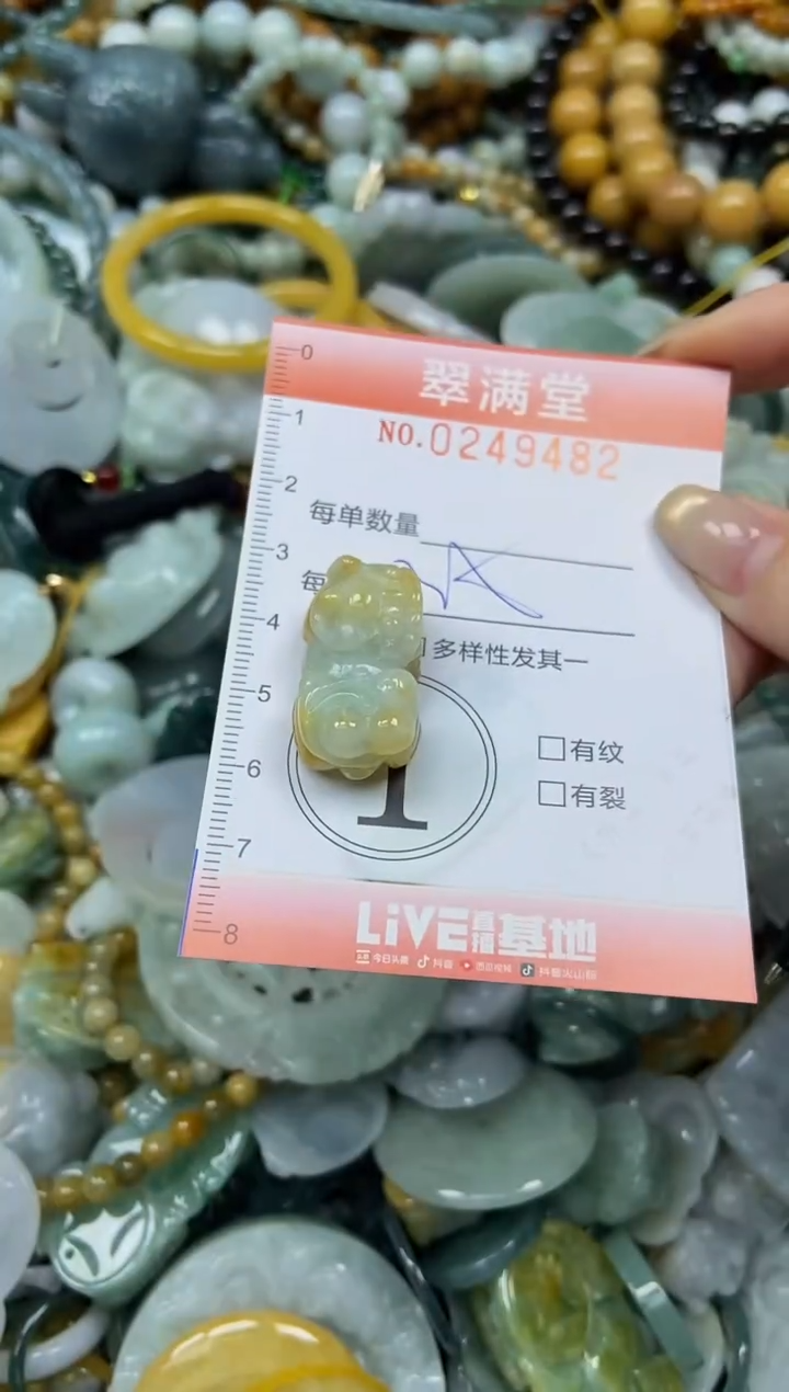 未镶嵌挂件翡翠闪购0249482