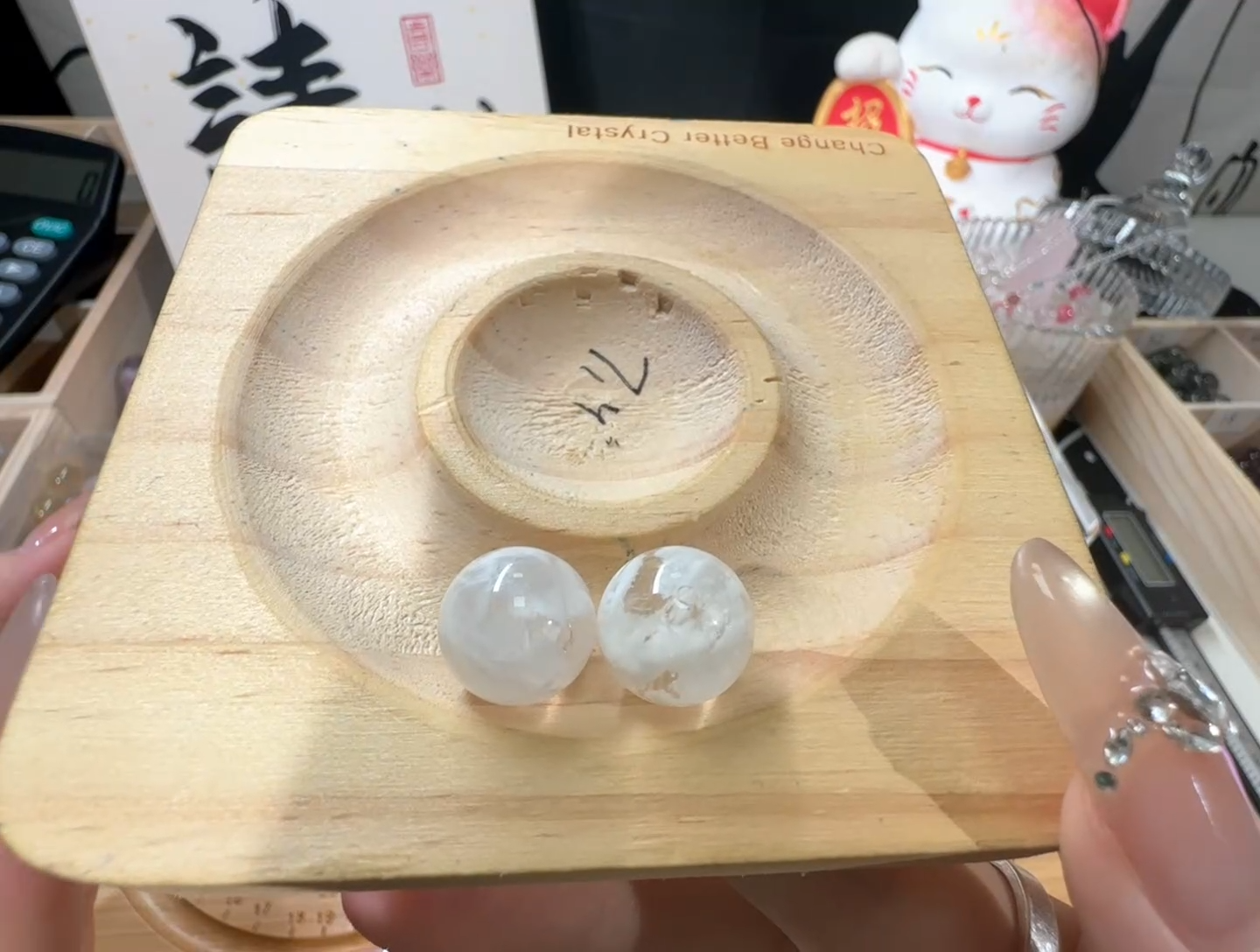 散珠未镶嵌水晶雪花幽灵