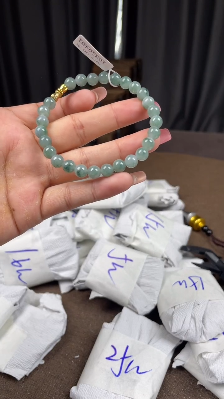 未镶嵌手链翡翠手串