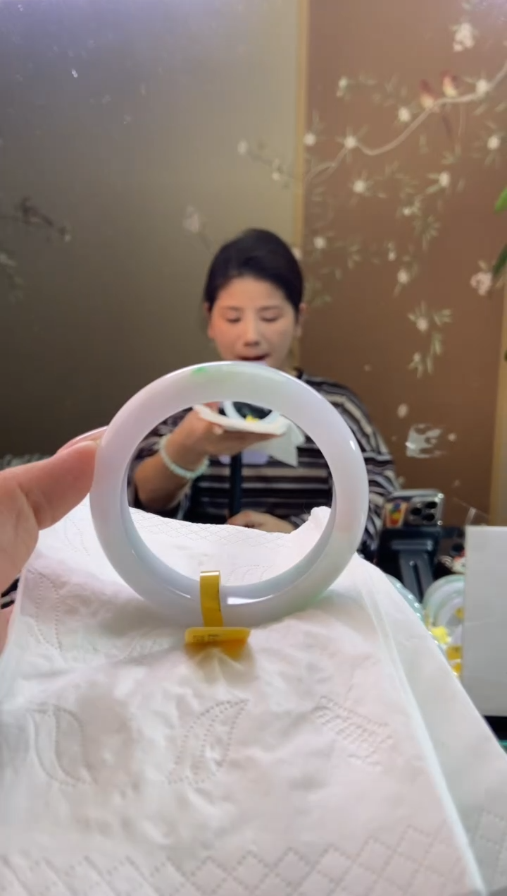 未镶嵌手镯翡翠圈口x55.4