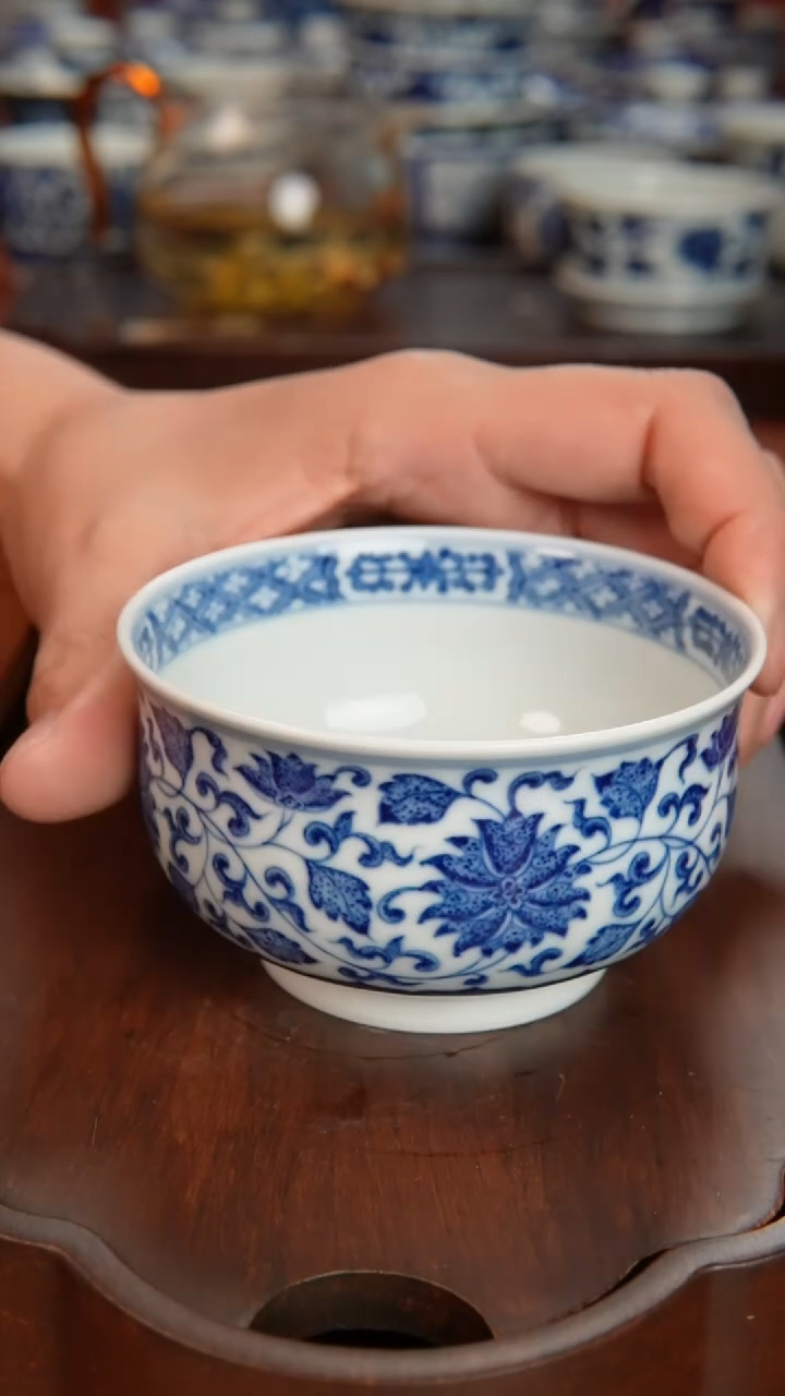 【闪购商品】景德镇镹曰陶手工手绘柴窑茶具