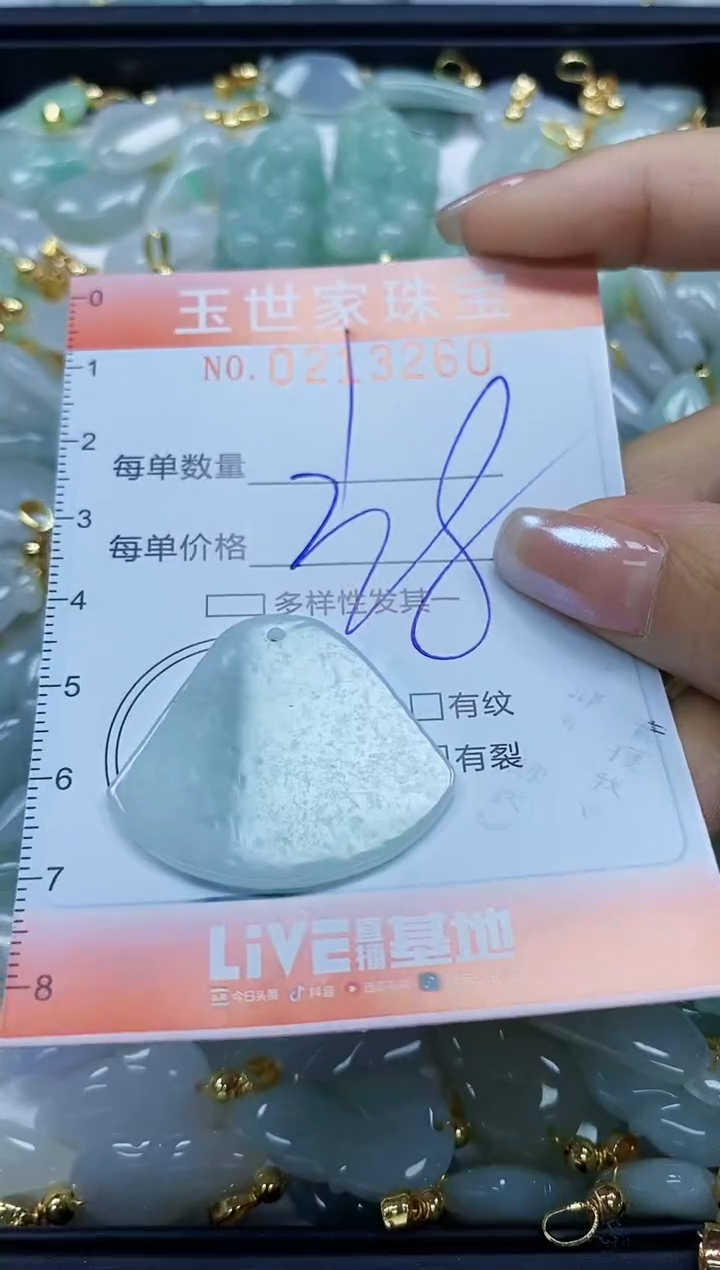 【闪购商品】翡翠未镶嵌颈饰闪购0213260