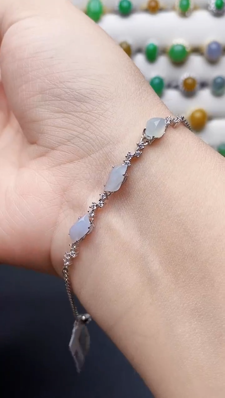 银S925镶嵌戒指翡翠2375