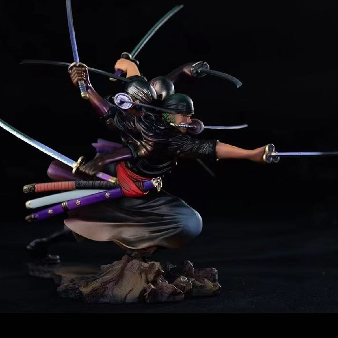 海贼王九刀阎魔索隆  优质手办摆件