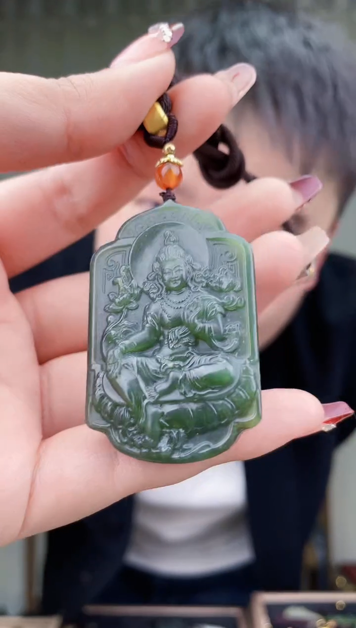 【闪购商品】和田玉挂件未镶嵌拍一发一，多样性发货！