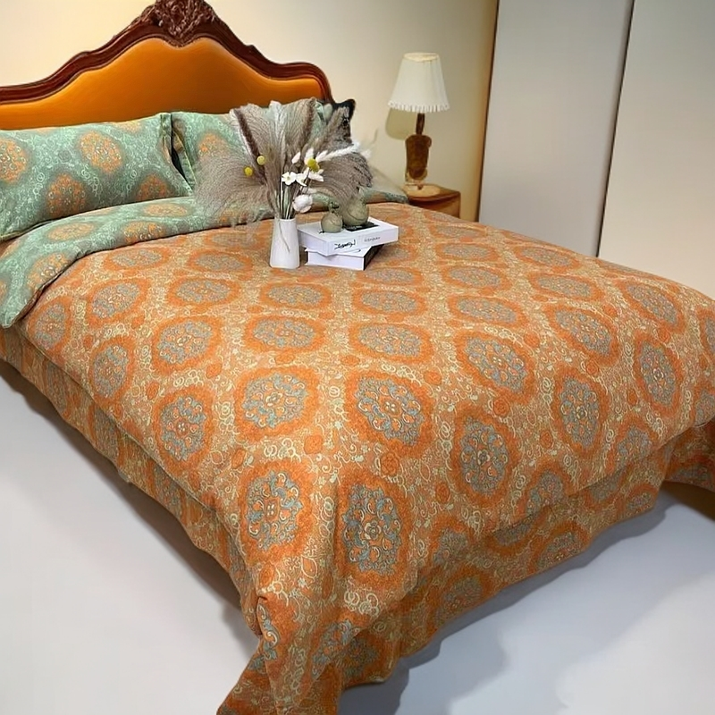 亲肤棉被罩款四件套--花辞树（2）