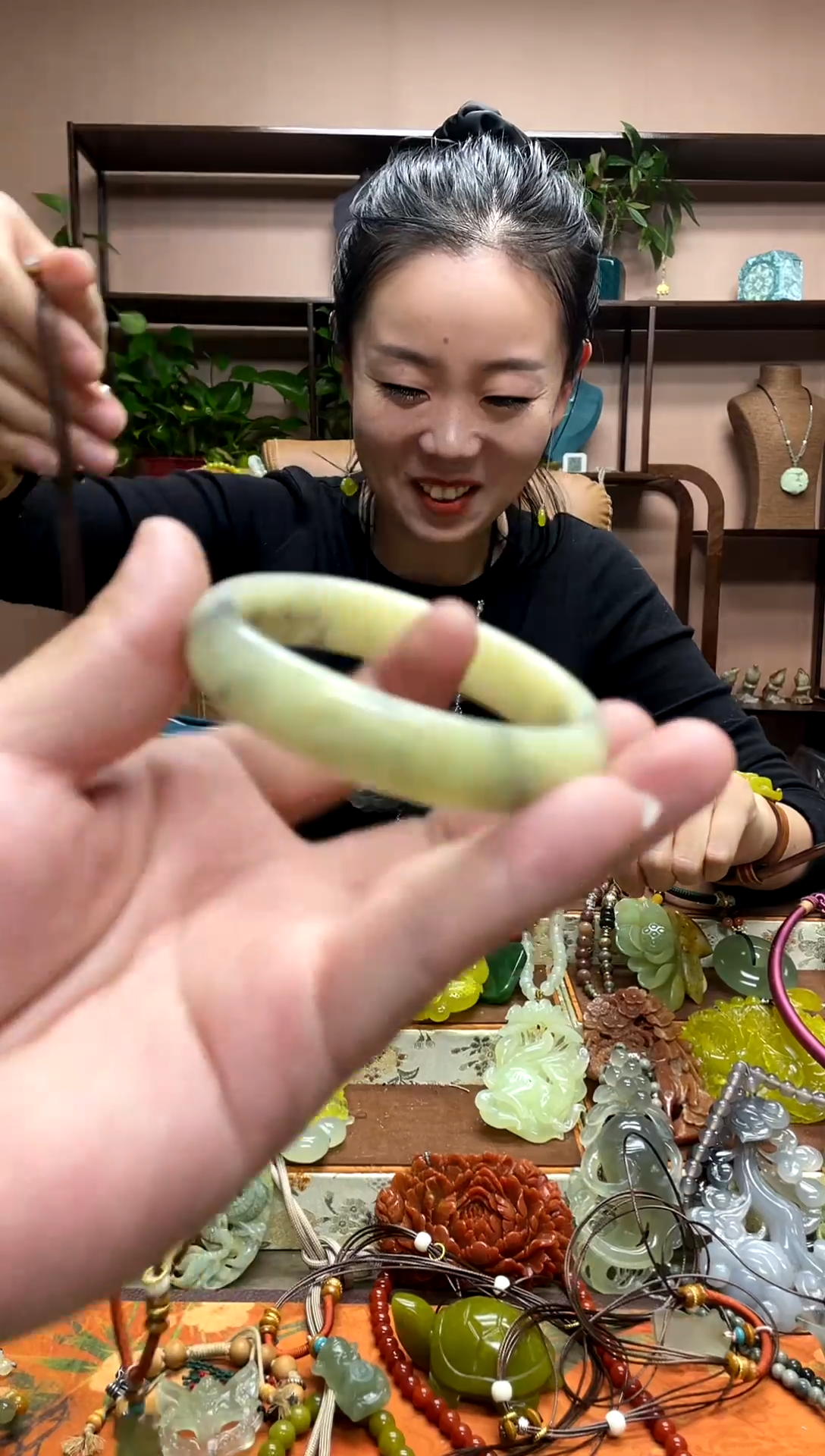 未镶嵌岫玉吊坠夏*儿·27