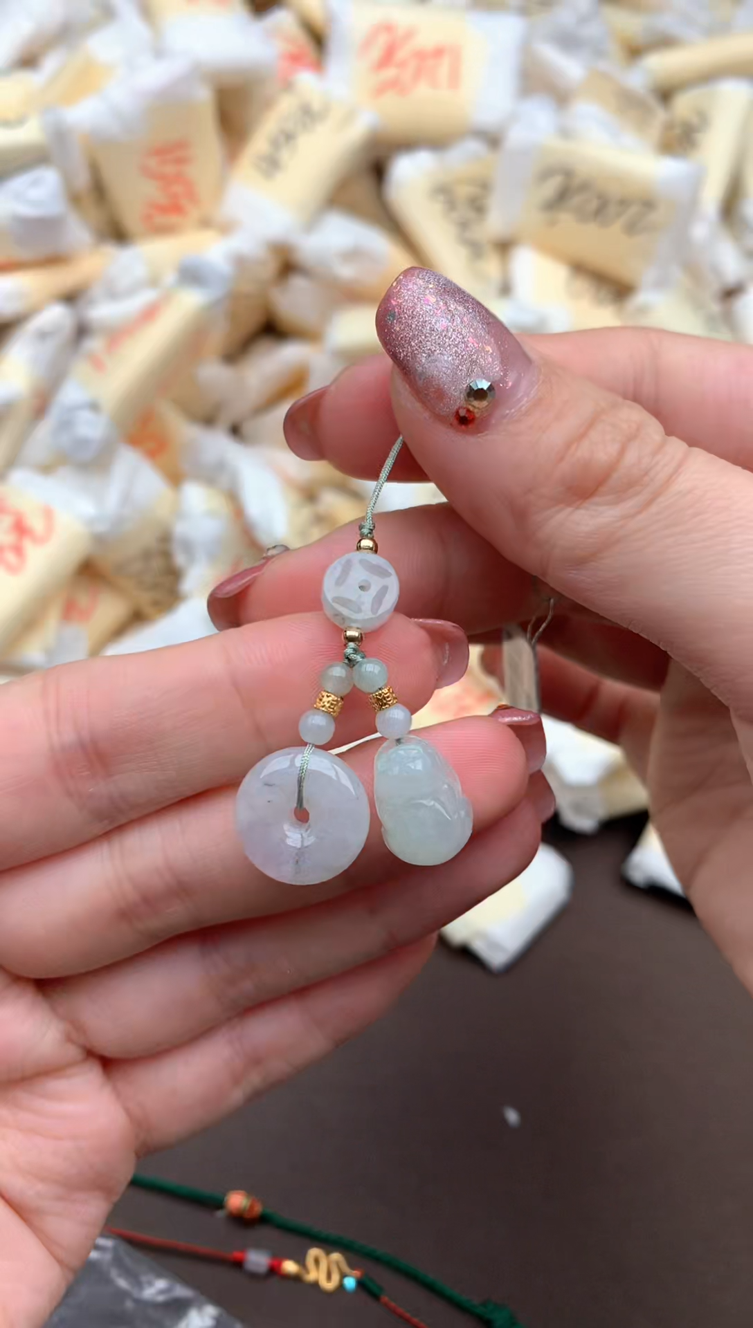 【闪购商品】翡翠挂件未镶嵌一