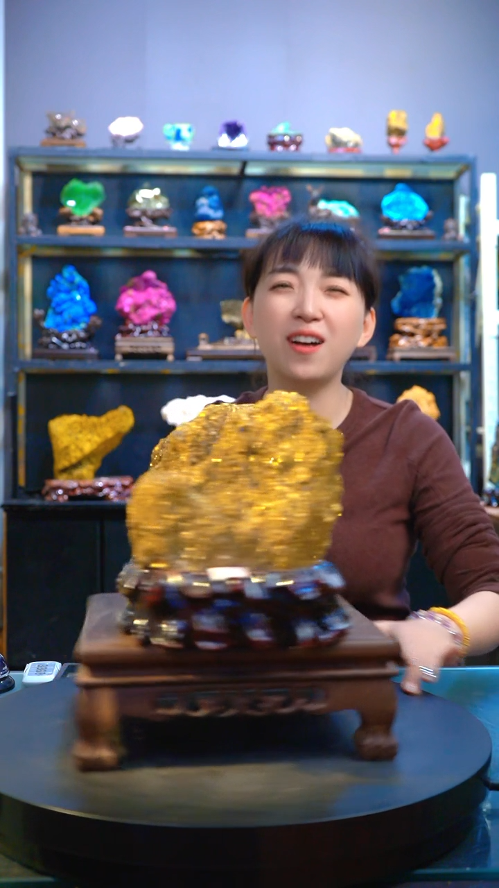 石材铁****️精品矿物晶体摆件