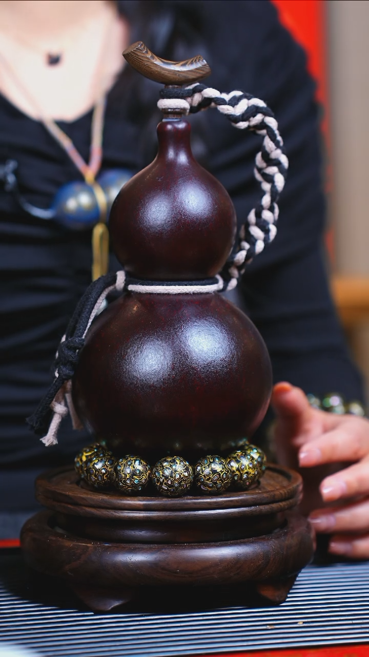 【闪购商品】JJ018迎元宵臻选大漆酒葫芦