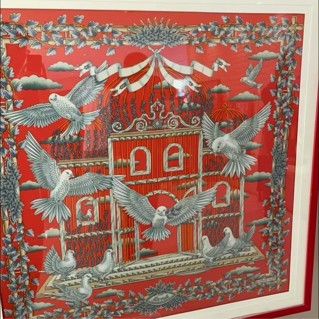 99新 Hermes/爱马仕 海囤J/爱马仕/丝巾中古围巾/fm184779