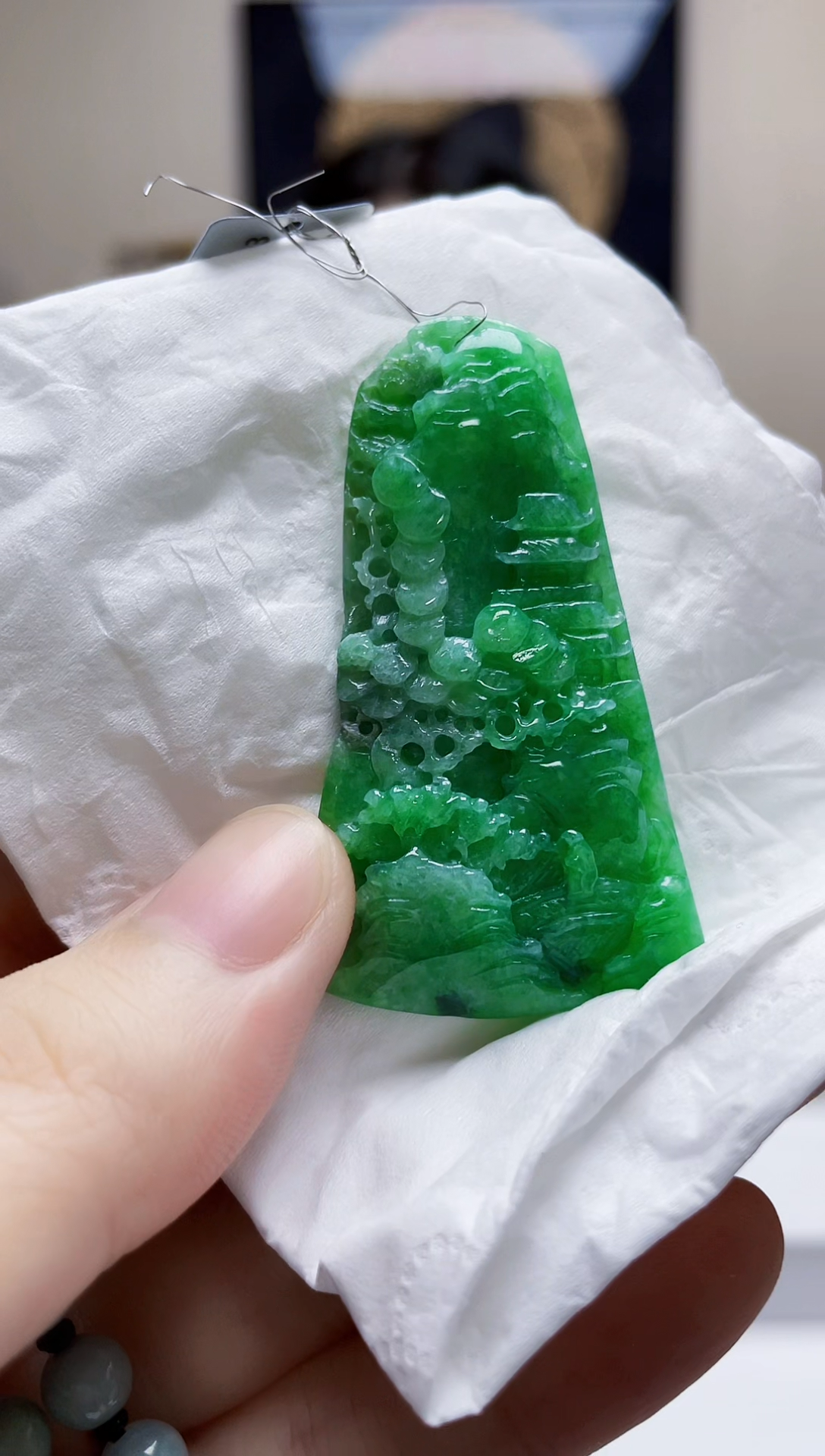 未镶嵌定制翡翠吊坠62