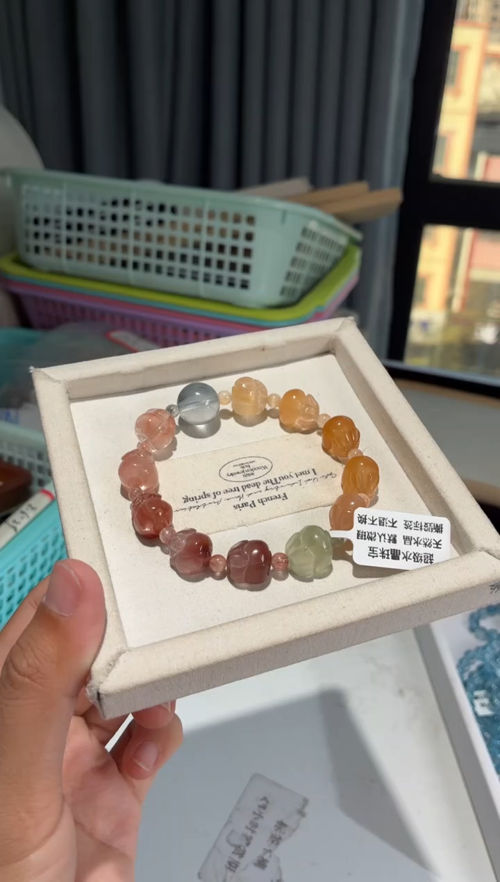 未镶嵌手链水晶65号多样性发一U11-14