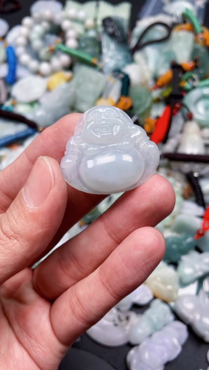 【闪购商品】翡翠颈饰未镶嵌天然翡翠a货