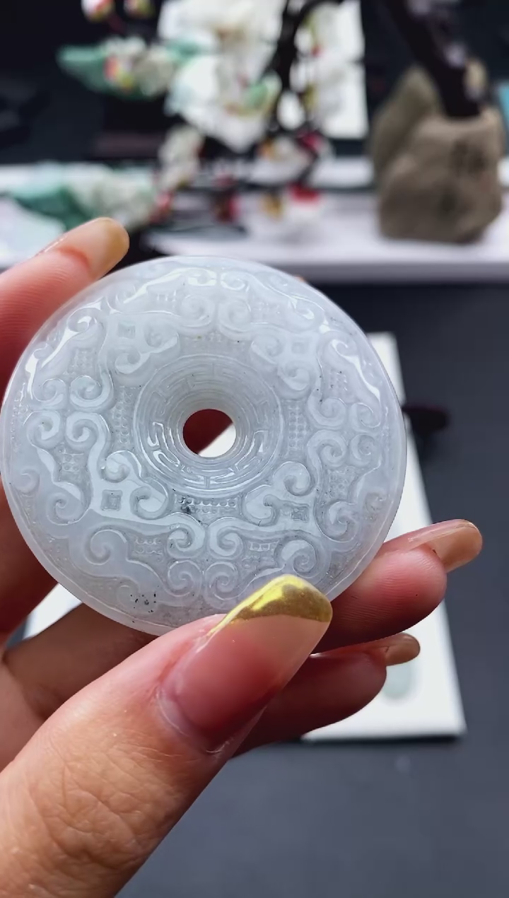 【闪购商品】翡翠颈饰未镶嵌天然缅甸A货翡翠
