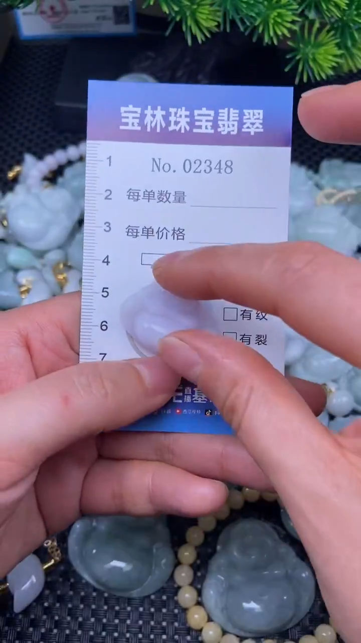 颈饰未镶嵌翡翠天然缅甸翡翠2348