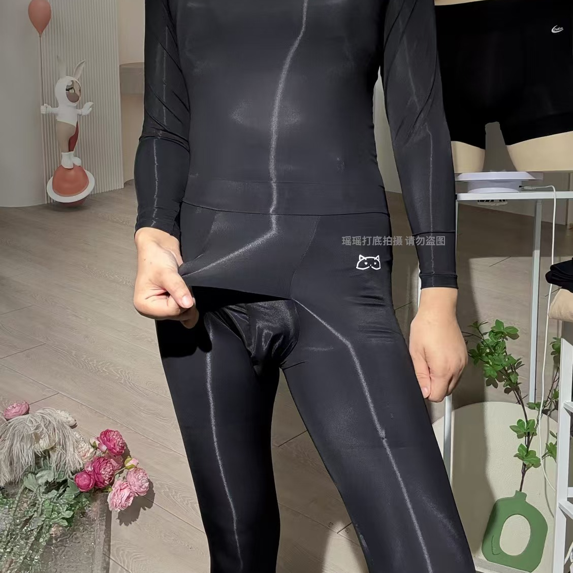 男士门襟太空仓丝滑修身肌底衣 2025新款