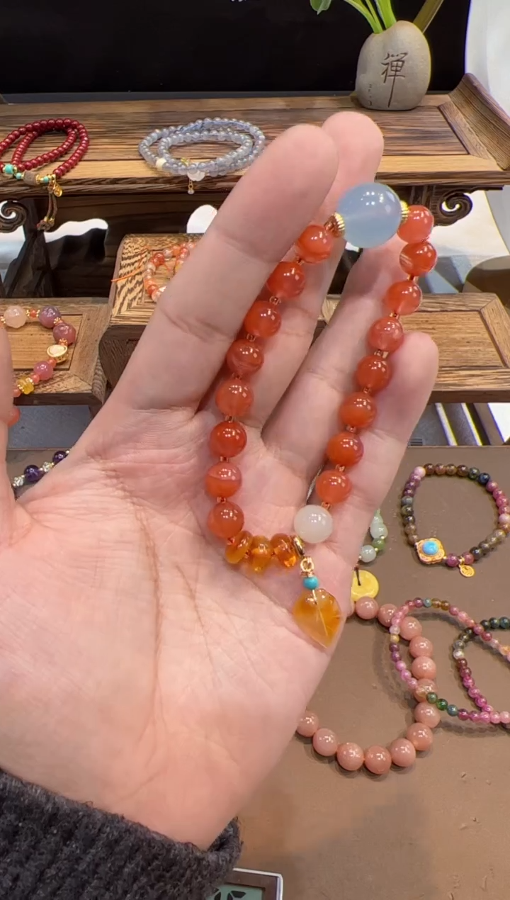 【闪购商品】玛瑙手饰未镶嵌手饰@@