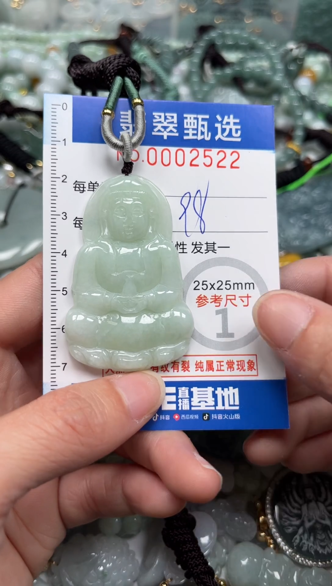 【闪购商品】翡翠颈饰未镶嵌00..2522