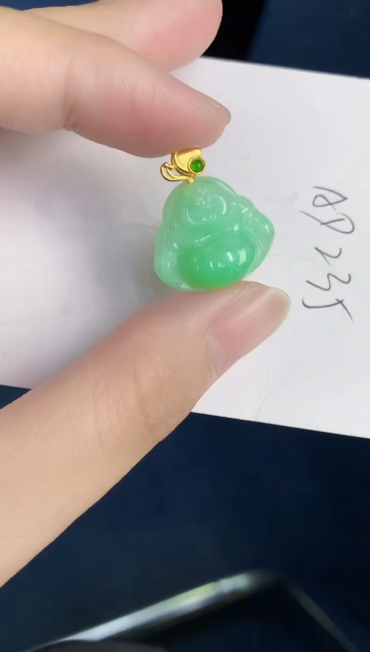 颈饰未镶嵌翡翠天然翡翠缅甸A货