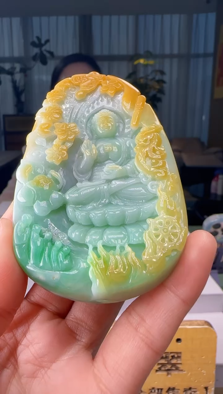 吊坠(不含链)未镶嵌翡翠HH@@960Q7J05312