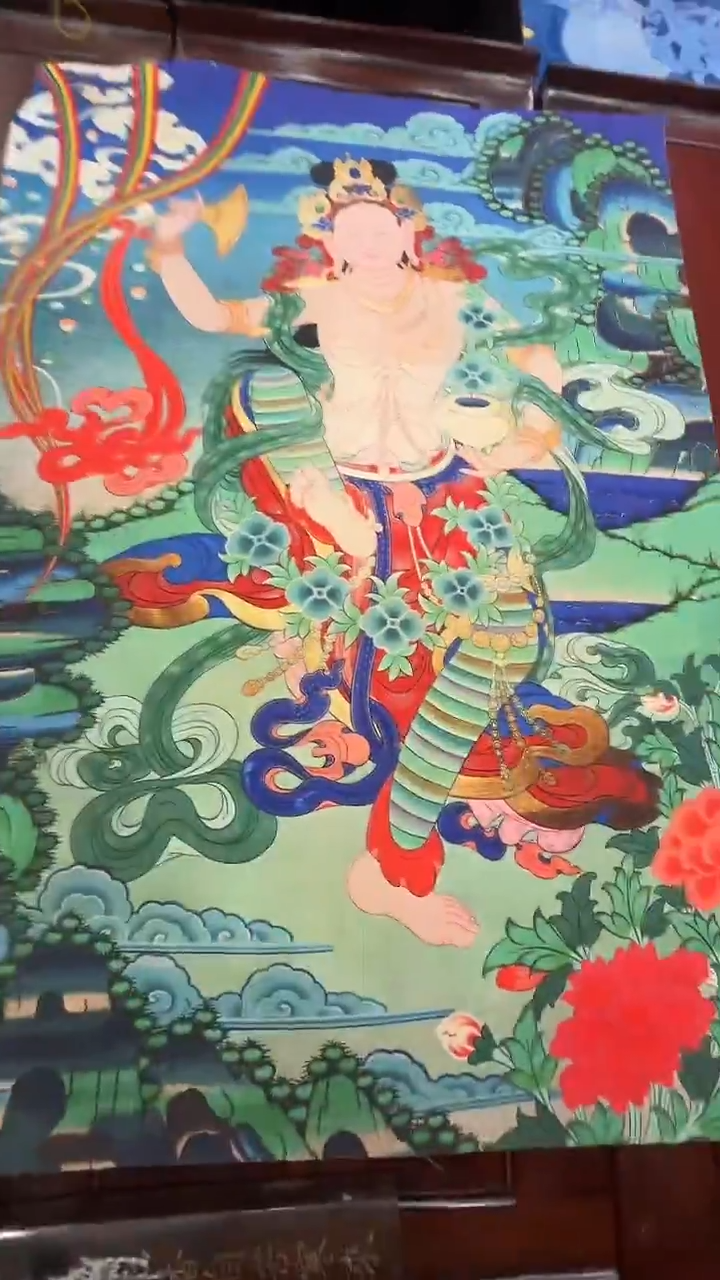 卷轴画唐卡16094