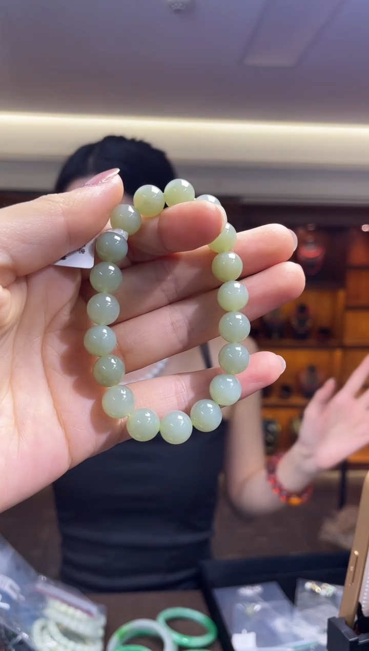 未镶嵌手串和田玉（多样性发一件）