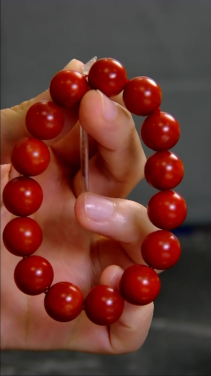 南红玛瑙手串未镶嵌025ZB0529产品一个