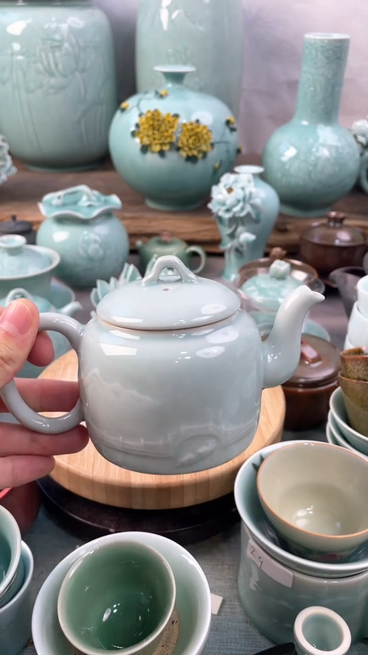 【闪购商品】特价 微瑕 慧仙青瓷