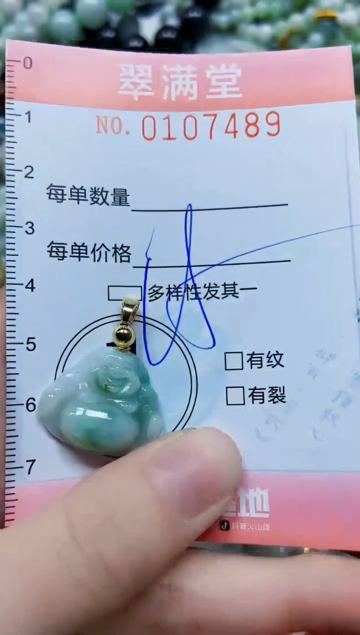 【闪购商品】翡翠颈饰未镶嵌闪购0107489