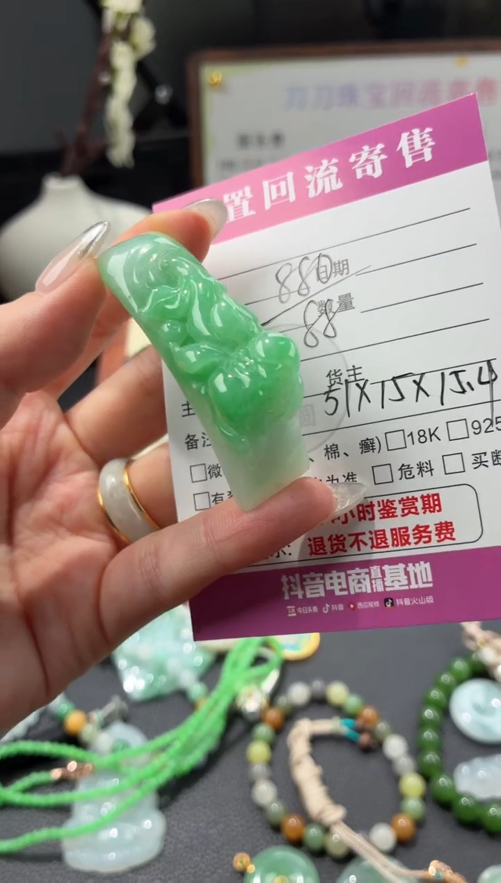 颈饰未镶嵌翡翠00002627