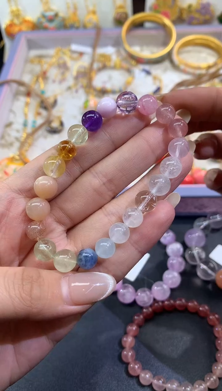 未镶嵌手链水晶A293|多样性发货一件|99