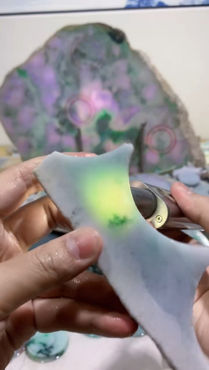 裸石翡翠0蒙0翡翠珠宝952