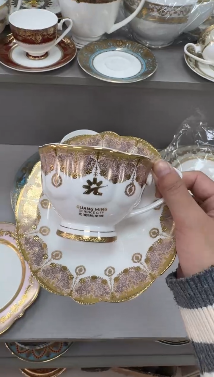 【闪购商品】瓷片1杯1碟  福利价  福利价