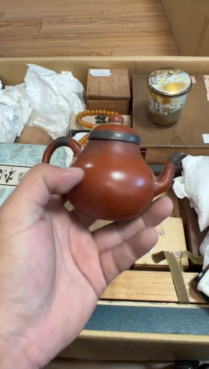 茶壶紫砂@****间精美家居饰品摆件