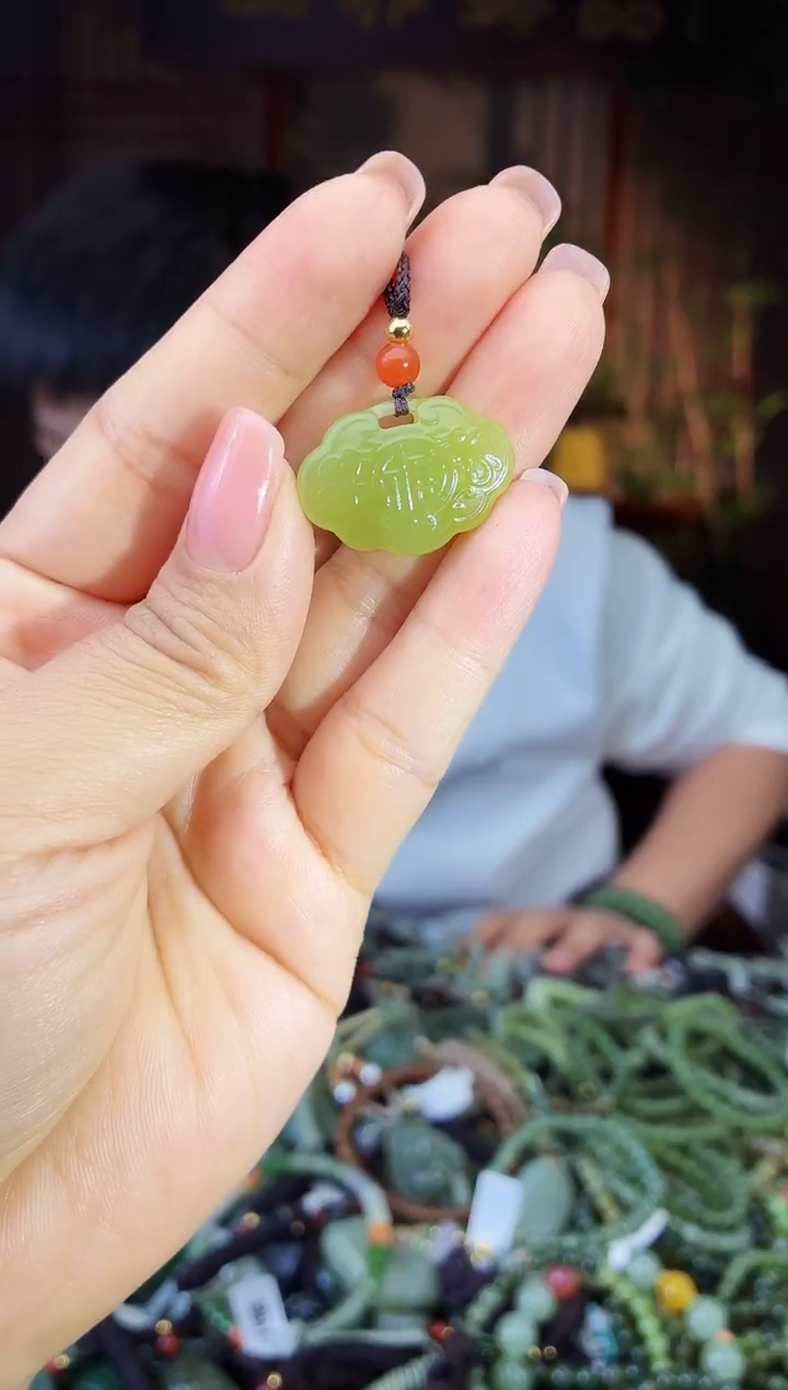 颈饰未镶嵌和田玉多样性发货拍一发一