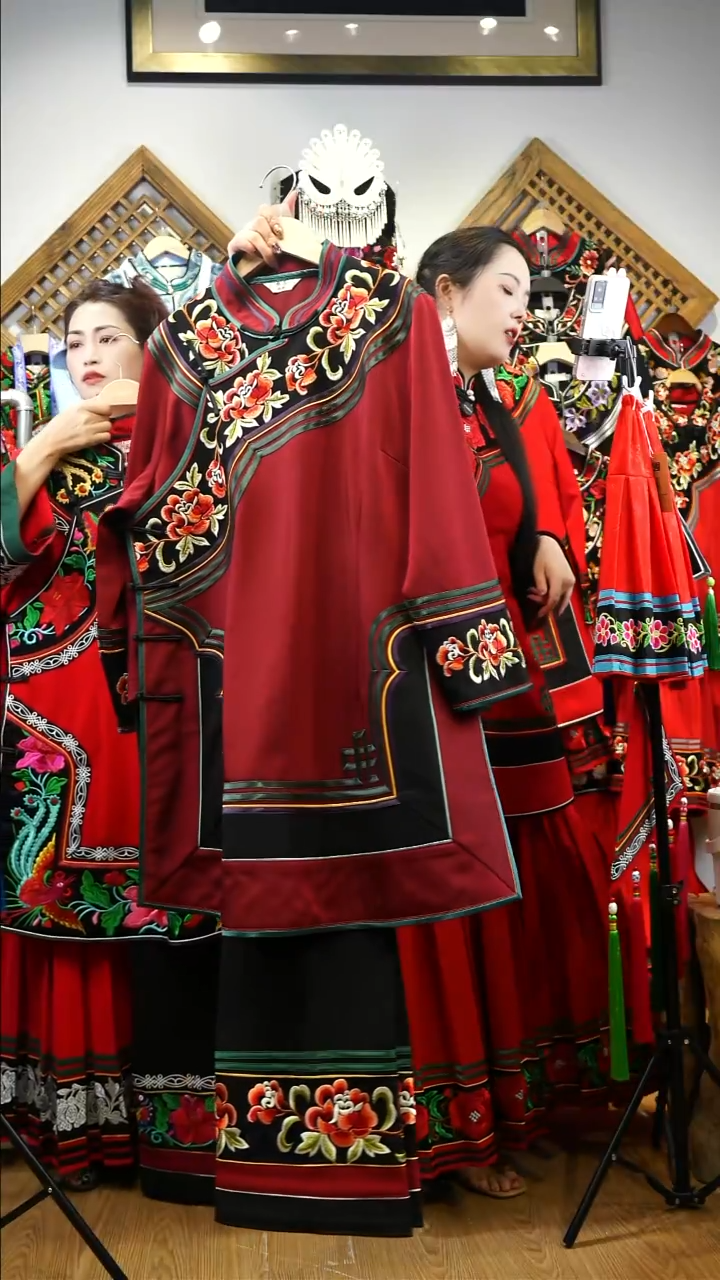 酒红色 套装 上衣+裤子  3XL