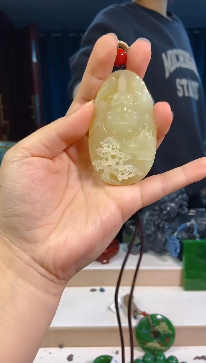 【闪购商品】和田玉挂件未镶嵌1