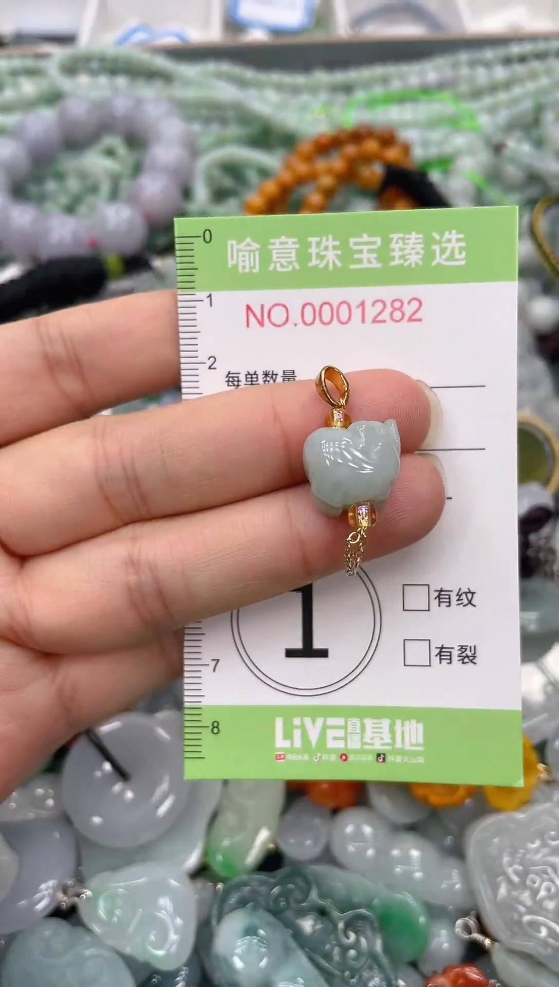 颈饰未镶嵌翡翠005